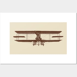 Biplane Posters and Art